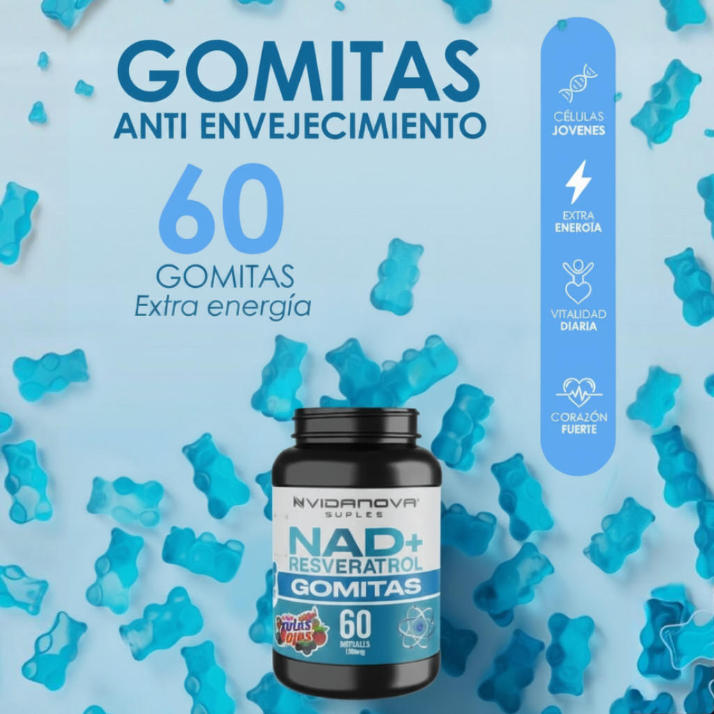 NAD+ Resveratrol Gomitas